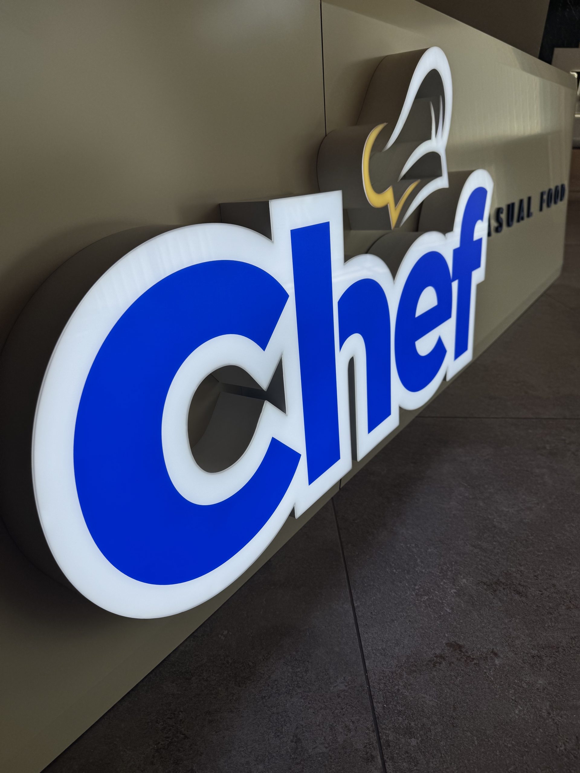 6ENSEIGNE FACE LUMINEUSE LADONNA LOGO